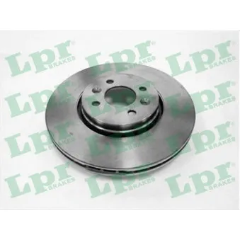Jeu de 2 disques de frein avant LPR R1010VR
