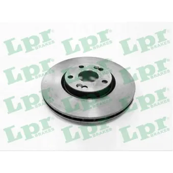 Jeu de 2 disques de frein avant LPR R1014V
