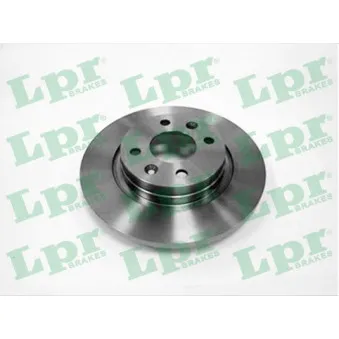 Jeu de 2 disques de frein avant LPR R1015P