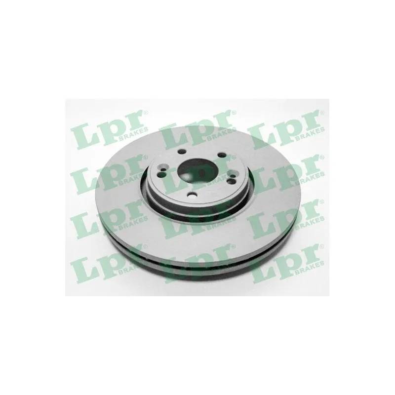 Jeu de 2 disques de frein avant LPR R1017VR