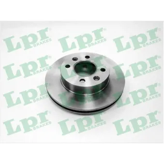 Jeu de 2 disques de frein avant LPR R1024V