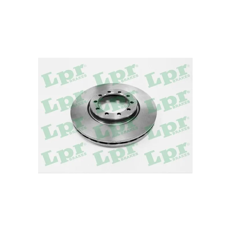 Jeu de 2 disques de frein avant LPR R1026V