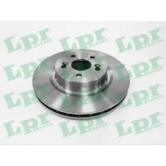 Jeu de 2 disques de frein avant LPR R1029V