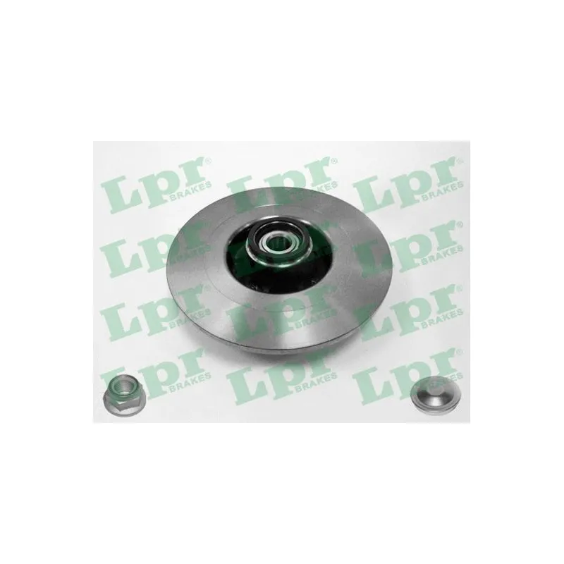 Jeu de 2 disques de frein arrière LPR R1030PCA