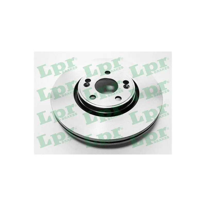 Jeu de 2 disques de frein avant LPR R1037V