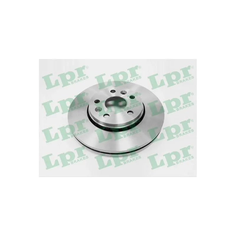 Jeu de 2 disques de frein avant LPR R1039V