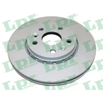 Jeu de 2 disques de frein avant LPR R1039VR
