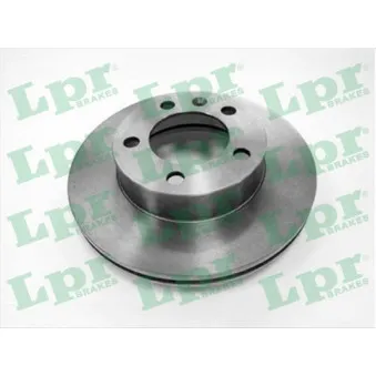 Jeu de 2 disques de frein avant LPR R1043V