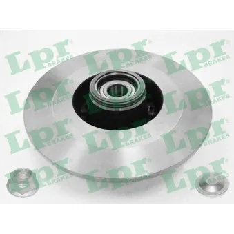 Jeu de 2 disques de frein arrière LPR R1045PCA