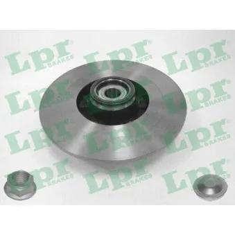 Jeu de 2 disques de frein arrière LPR R1047PCA