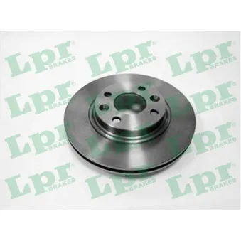 Jeu de 2 disques de frein avant LPR R1062V