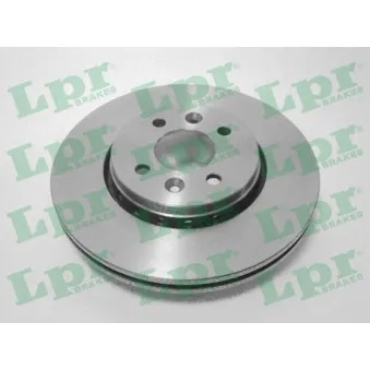 Jeu de 2 disques de frein avant LPR R1074V