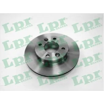 Jeu de 2 disques de frein avant LPR R1111V