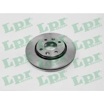 Jeu de 2 disques de frein avant LPR R1211V