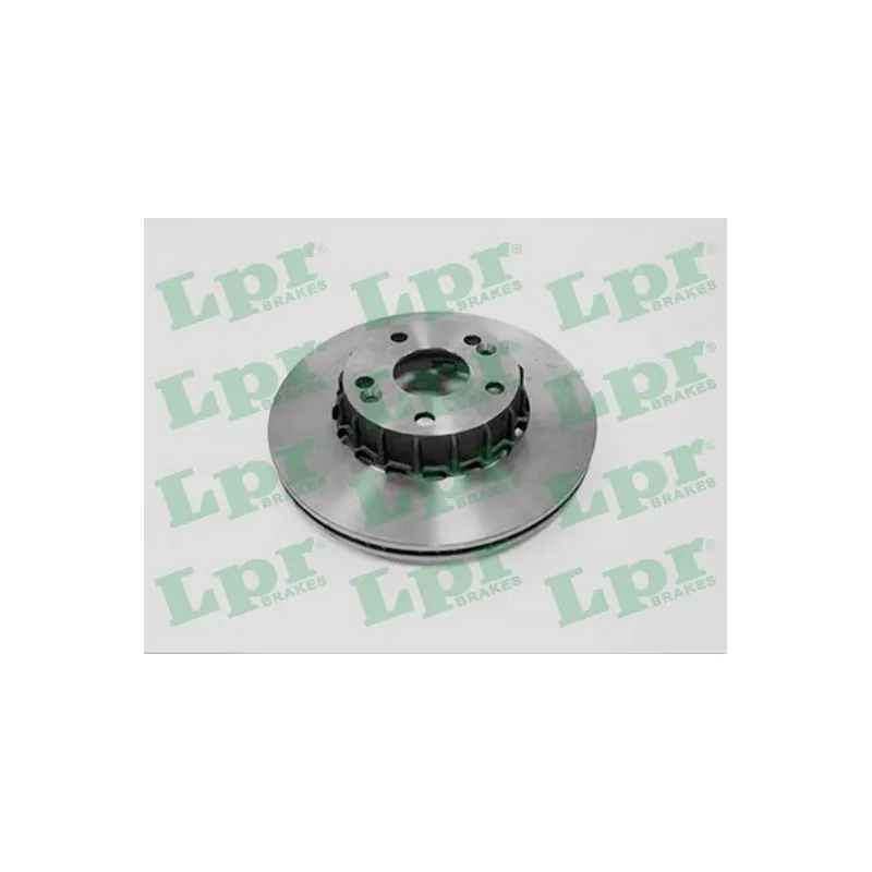 Jeu de 2 disques de frein avant LPR R1221V