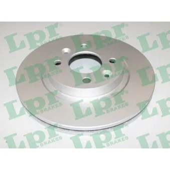 Jeu de 2 disques de frein avant LPR R1301VR