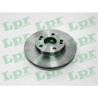 Jeu de 2 disques de frein avant LPR R1323V