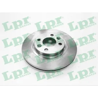 Jeu de 2 disques de frein avant LPR R1511VR