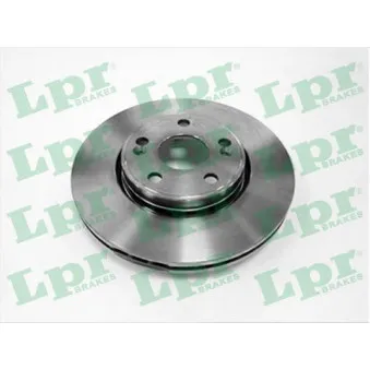 Jeu de 2 disques de frein avant LPR R1571V