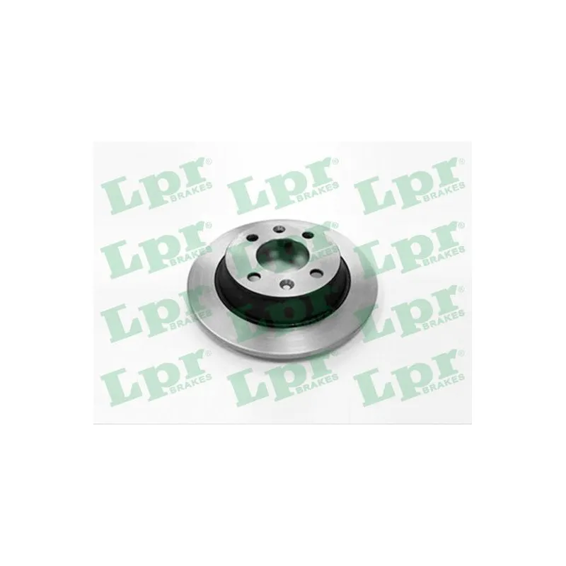 Jeu de 2 disques de frein arrière LPR S1081P