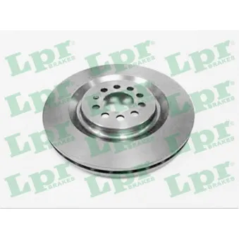Jeu de 2 disques de frein avant LPR S2000V