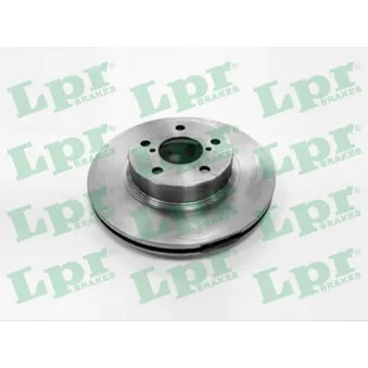 Jeu de 2 disques de frein avant LPR S4121V