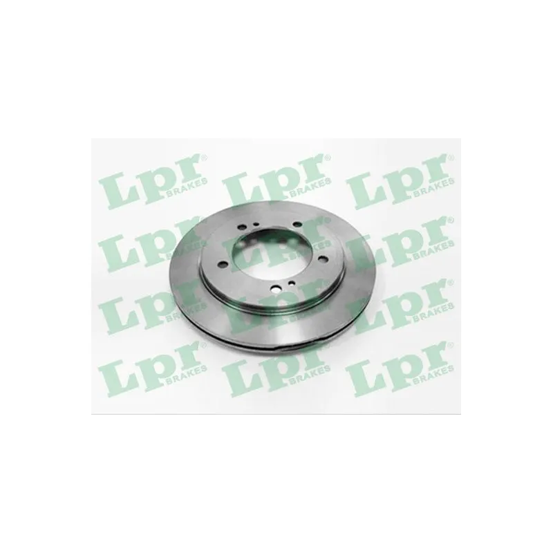 Jeu de 2 disques de frein avant LPR S5003V