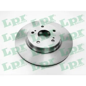 Jeu de 2 disques de frein avant LPR S5004V