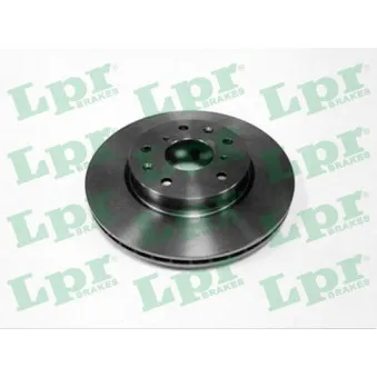 Jeu de 2 disques de frein avant LPR S5005V