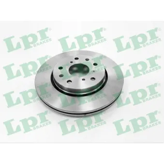 Jeu de 2 disques de frein avant LPR S5008V