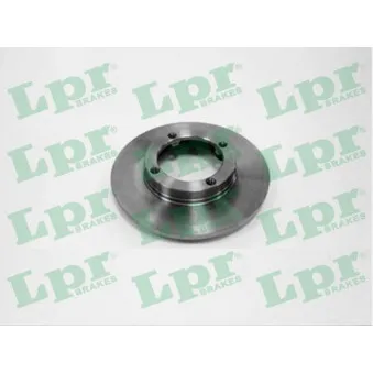 Jeu de 2 disques de frein avant LPR S5011P