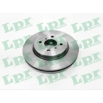 Jeu de 2 disques de frein avant LPR S5014V