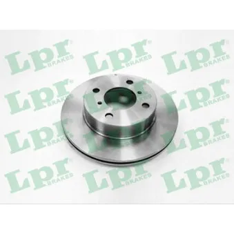 Jeu de 2 disques de frein avant LPR S5131V
