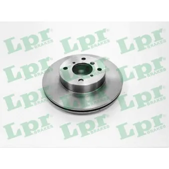 Jeu de 2 disques de frein avant LPR S5135V