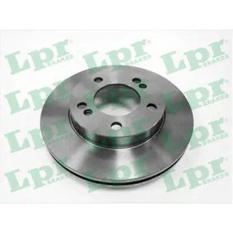 Jeu de 2 disques de frein avant LPR S7000V
