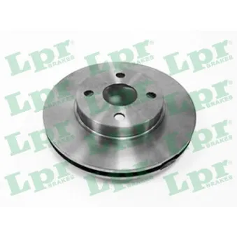 Jeu de 2 disques de frein avant LPR T2001V