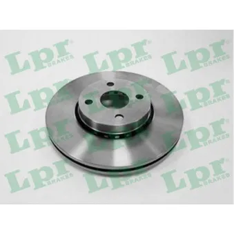 Jeu de 2 disques de frein avant LPR T2002V