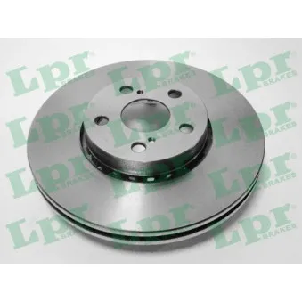 Jeu de 2 disques de frein avant LPR T2009V