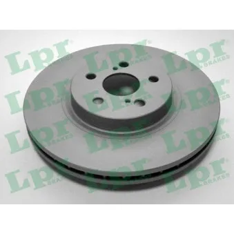 Jeu de 2 disques de frein avant LPR T2022V