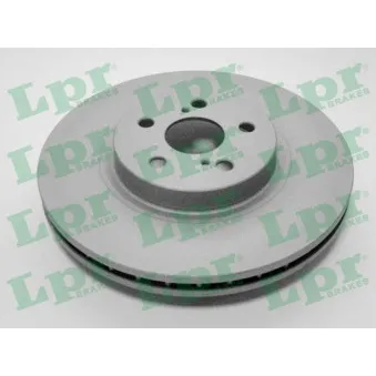 Jeu de 2 disques de frein avant LPR T2022VR