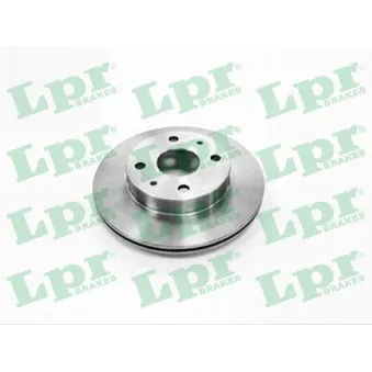 Jeu de 2 disques de frein avant LPR T2034V