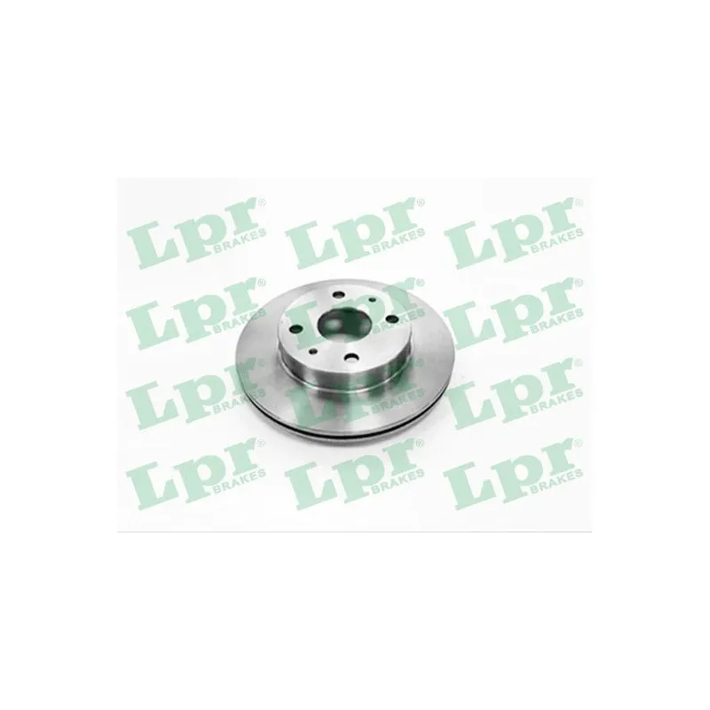 Jeu de 2 disques de frein avant LPR T2034V