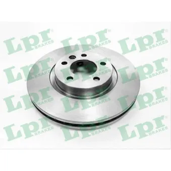 Jeu de 2 disques de frein avant LPR T2036V