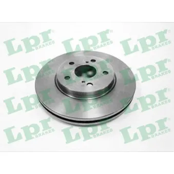Jeu de 2 disques de frein avant LPR T2042V