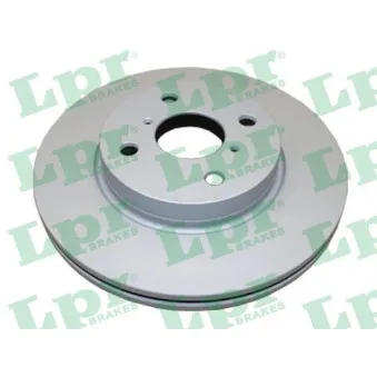 Jeu de 2 disques de frein avant LPR T2047VR