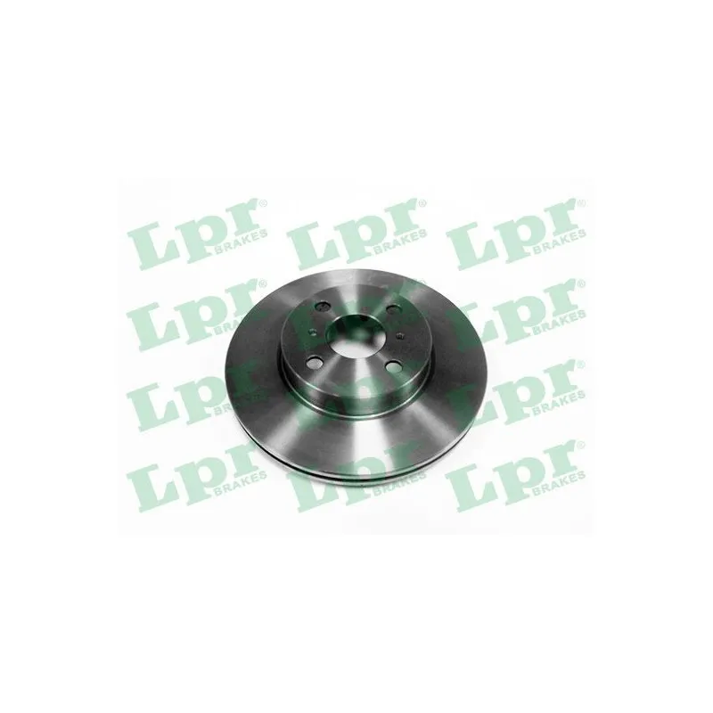 Jeu de 2 disques de frein avant LPR T2058V