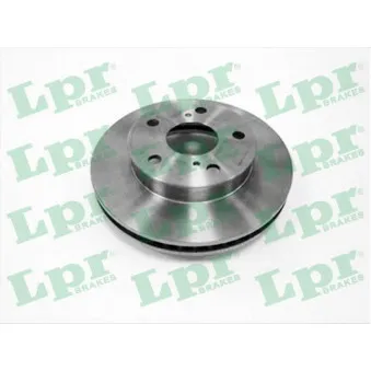 Jeu de 2 disques de frein avant LPR T2065V