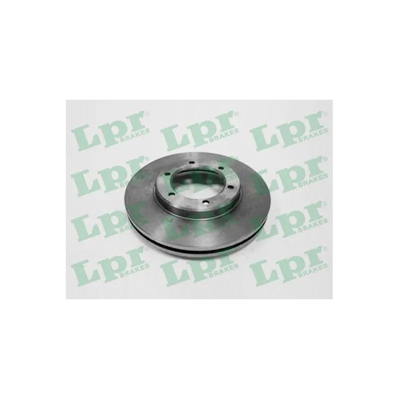 Jeu de 2 disques de frein avant LPR T2067V