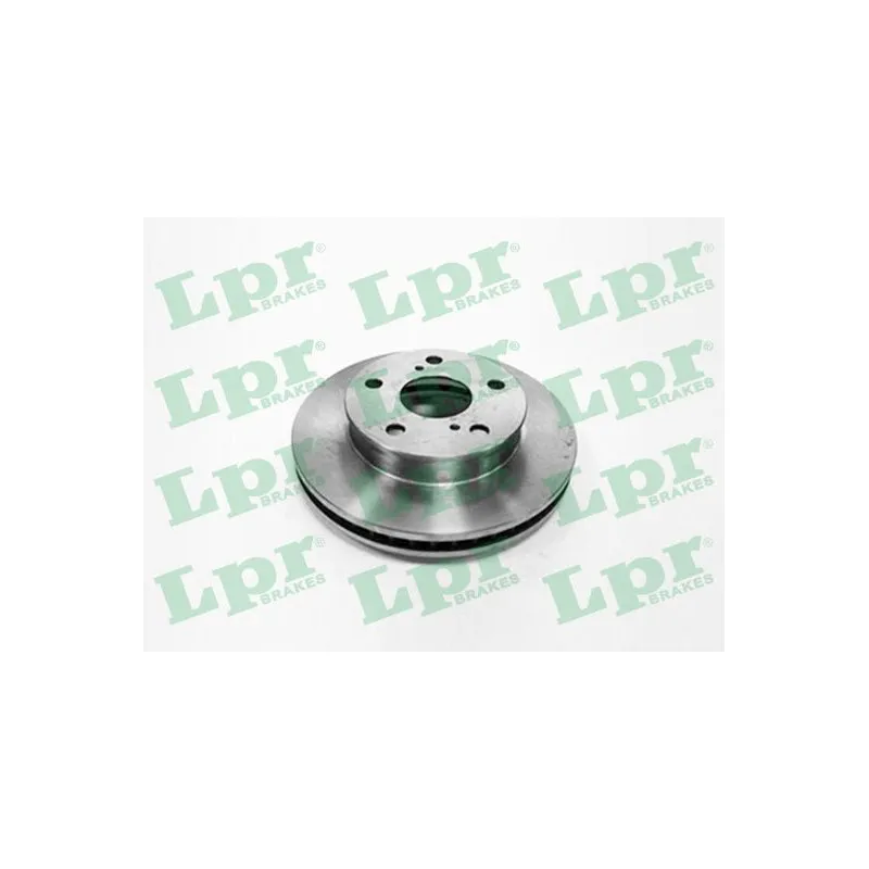 Jeu de 2 disques de frein avant LPR T2070V