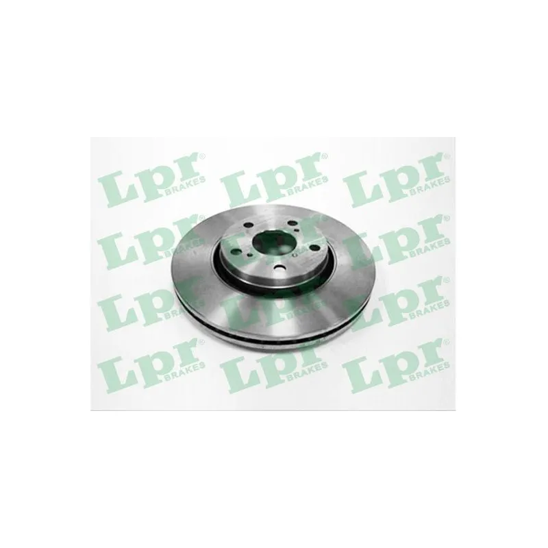 Jeu de 2 disques de frein avant LPR T2087V